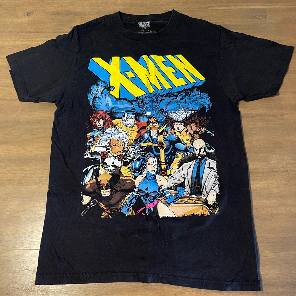 Marvel Black X-Men Short Sleeve Tee